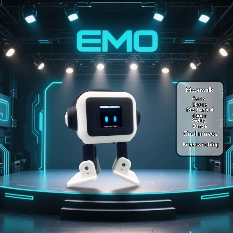 AI EMO Smart Companion Robot Toy with Voice Recognition for Emotional ...